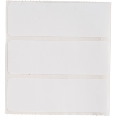 THT18 Gloss Polyester Labels 1"x3"