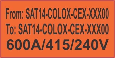 RACEWAY LABELS