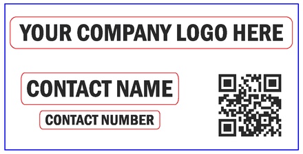 SITE CONTACT STICKERS